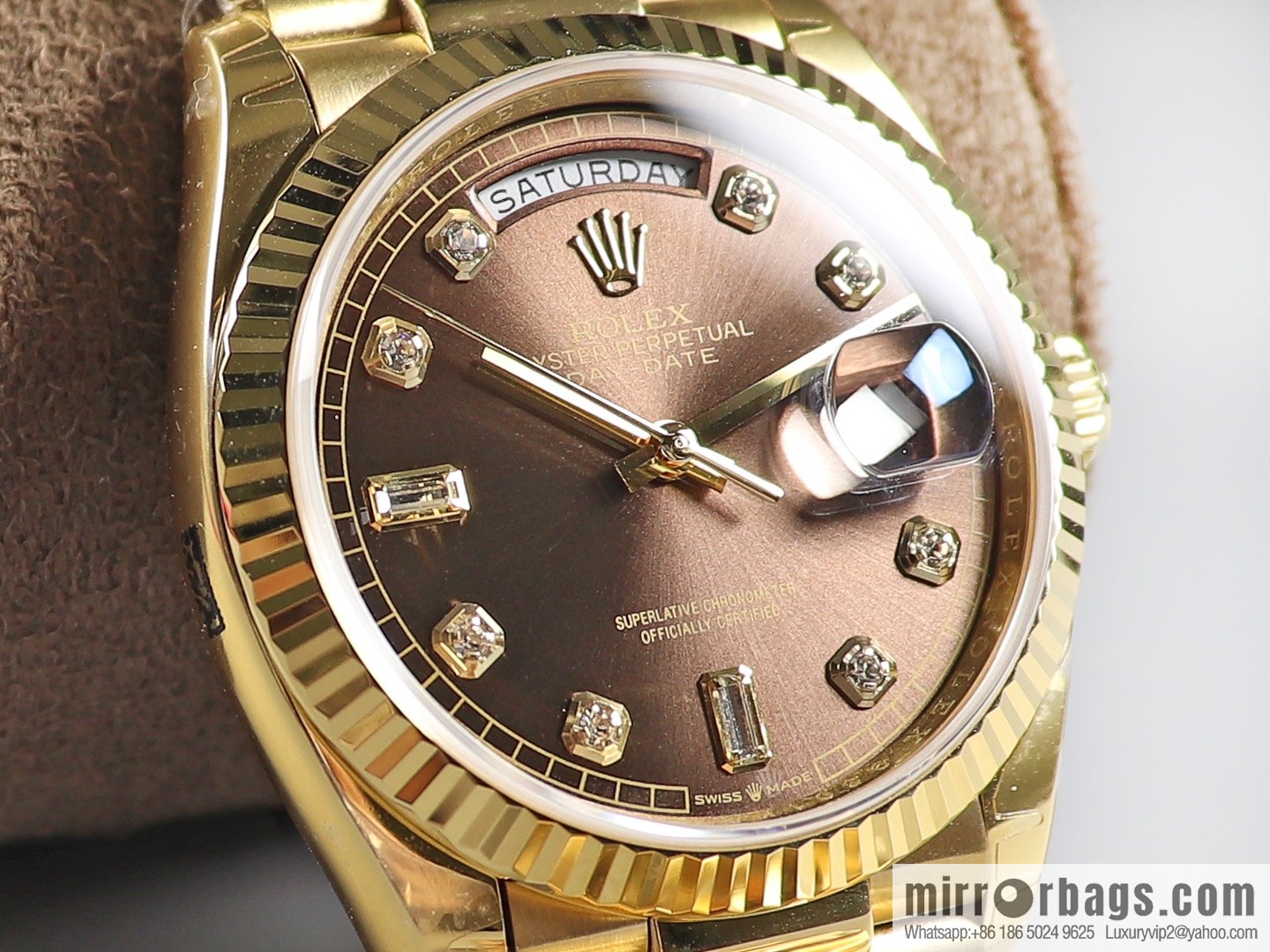 EW Boutique, Rolex Week Diary 36 Ultimate Edition, Original 3255 Automatic Mechanical Movement 128238 Series Watch