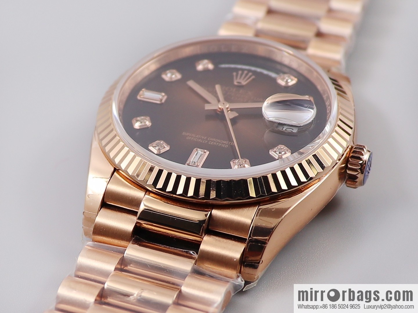 EW Boutique, Rolex Week Diary 36 Ultimate Edition, Original 3255 Automatic Mechanical Movement 128238 Series Watch