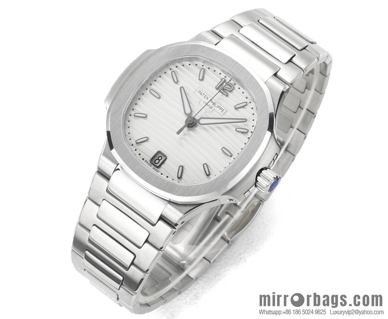 MS Factory New Product!!! Patek Philippe Sports Elegance Series Nautilus Women's 7118 Model 1. New Customized Edition Cal.324SC Integrated Self-winding Movement