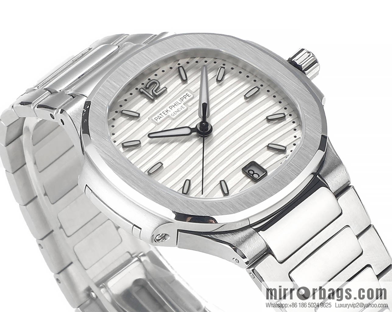 MS Factory New Product!!! Patek Philippe Sports Elegance Series Nautilus Women's 7118 Model 1. New Customized Edition Cal.324SC Integrated Self-winding Movement