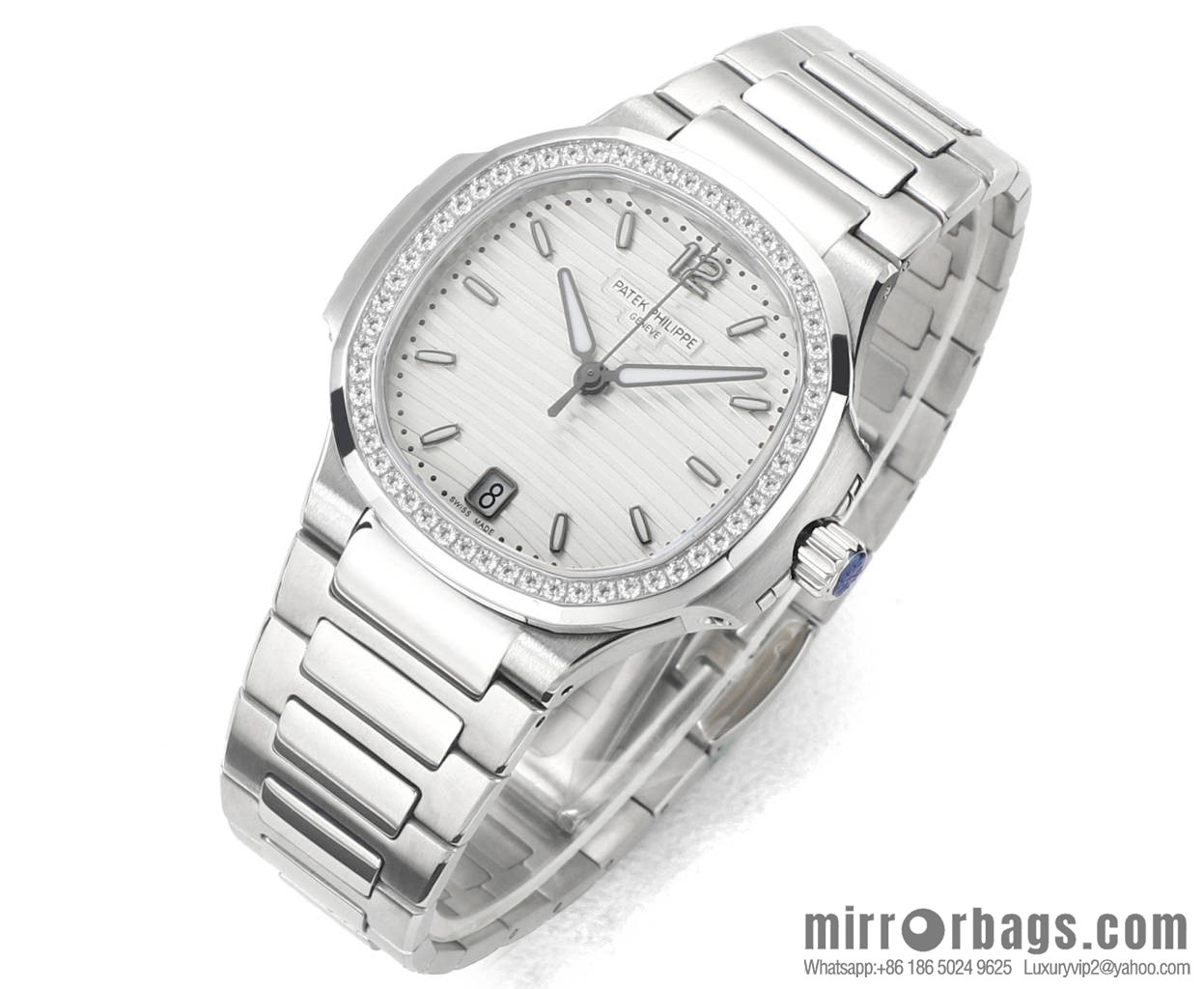 MS Factory New Product!!! Patek Philippe Sports Elegance Series Nautilus Women's 7118 Model 1. New Customized Edition Cal.324SC Integrated Self-winding Movement