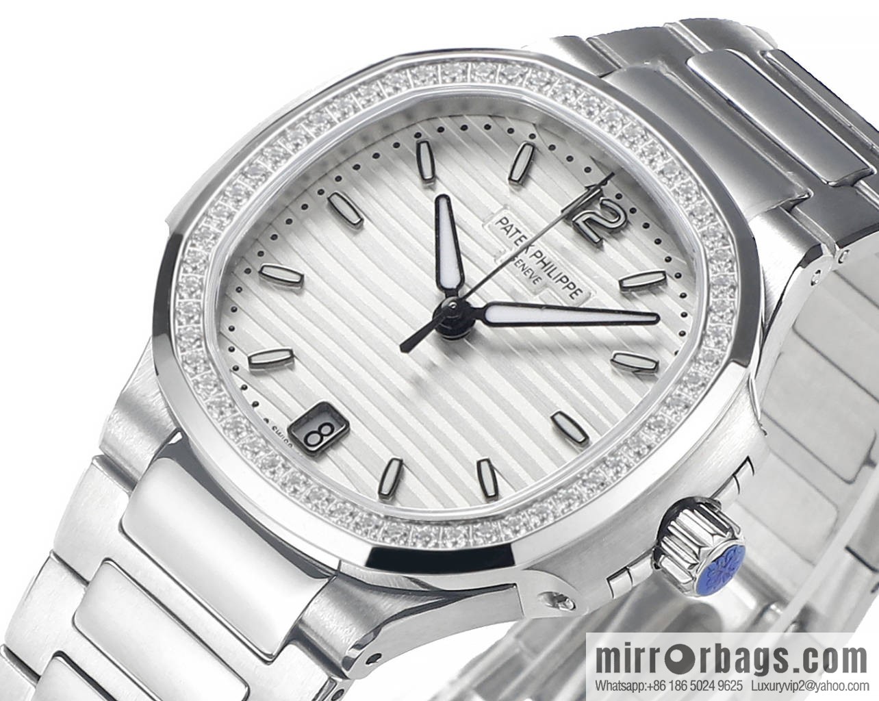 MS Factory New Product!!! Patek Philippe Sports Elegance Series Nautilus Women's 7118 Model 1. New Customized Edition Cal.324SC Integrated Self-winding Movement