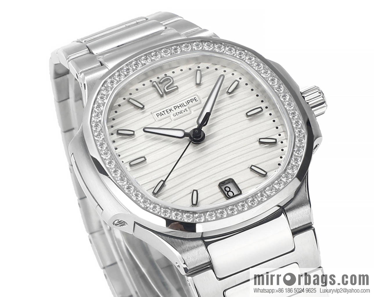 MS Factory New Product!!! Patek Philippe Sports Elegance Series Nautilus Women's 7118 Model 1. New Customized Edition Cal.324SC Integrated Self-winding Movement