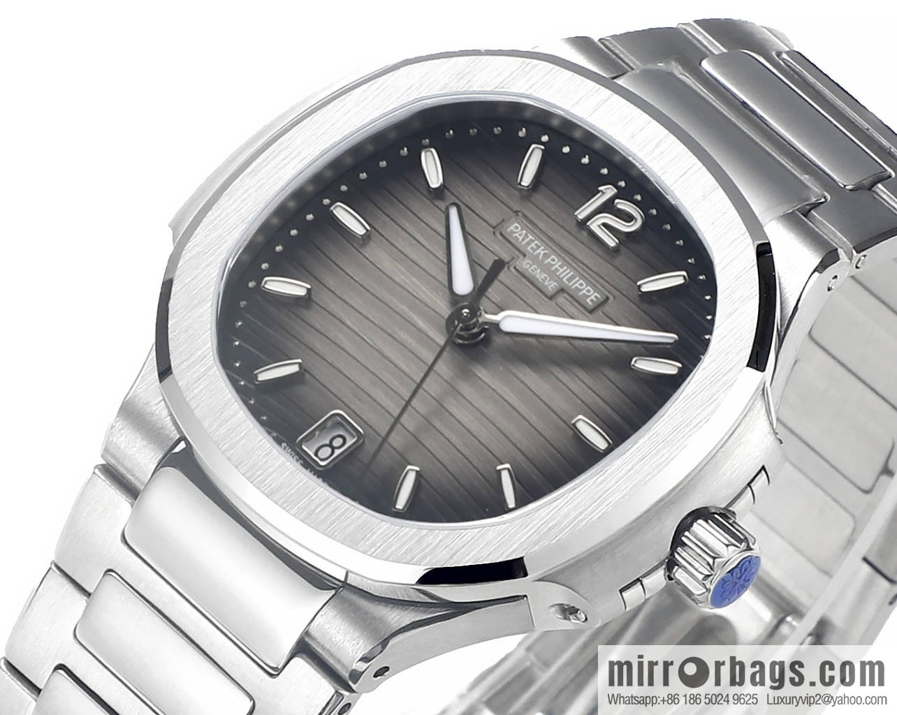 MS Factory New Product!!! Patek Philippe Sports Elegance Series Nautilus Women's 7118 Model 1. New Customized Edition Cal.324SC Integrated Self-winding Movement