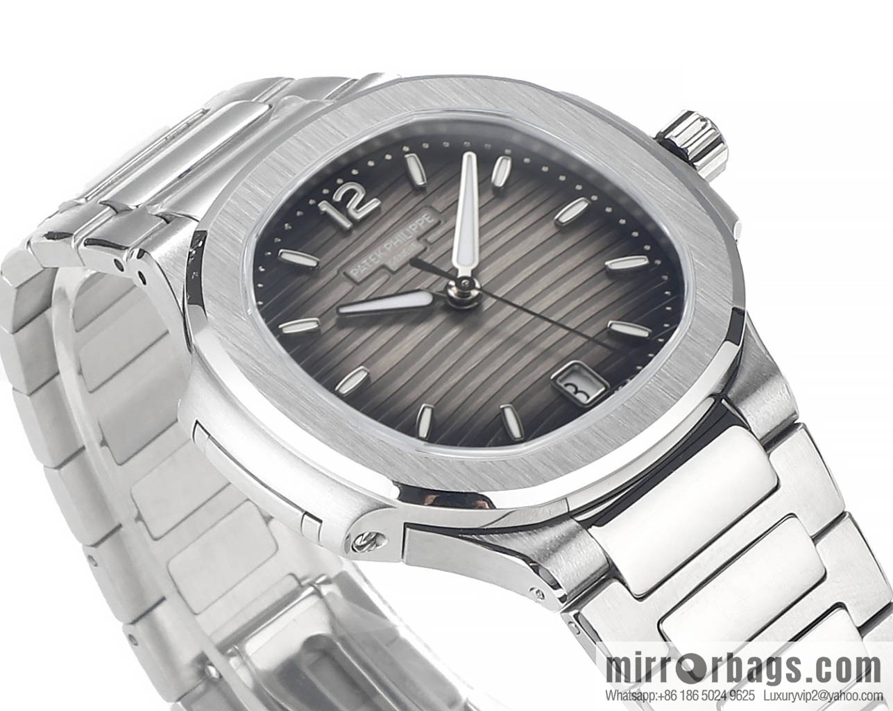 MS Factory New Product!!! Patek Philippe Sports Elegance Series Nautilus Women's 7118 Model 1. New Customized Edition Cal.324SC Integrated Self-winding Movement