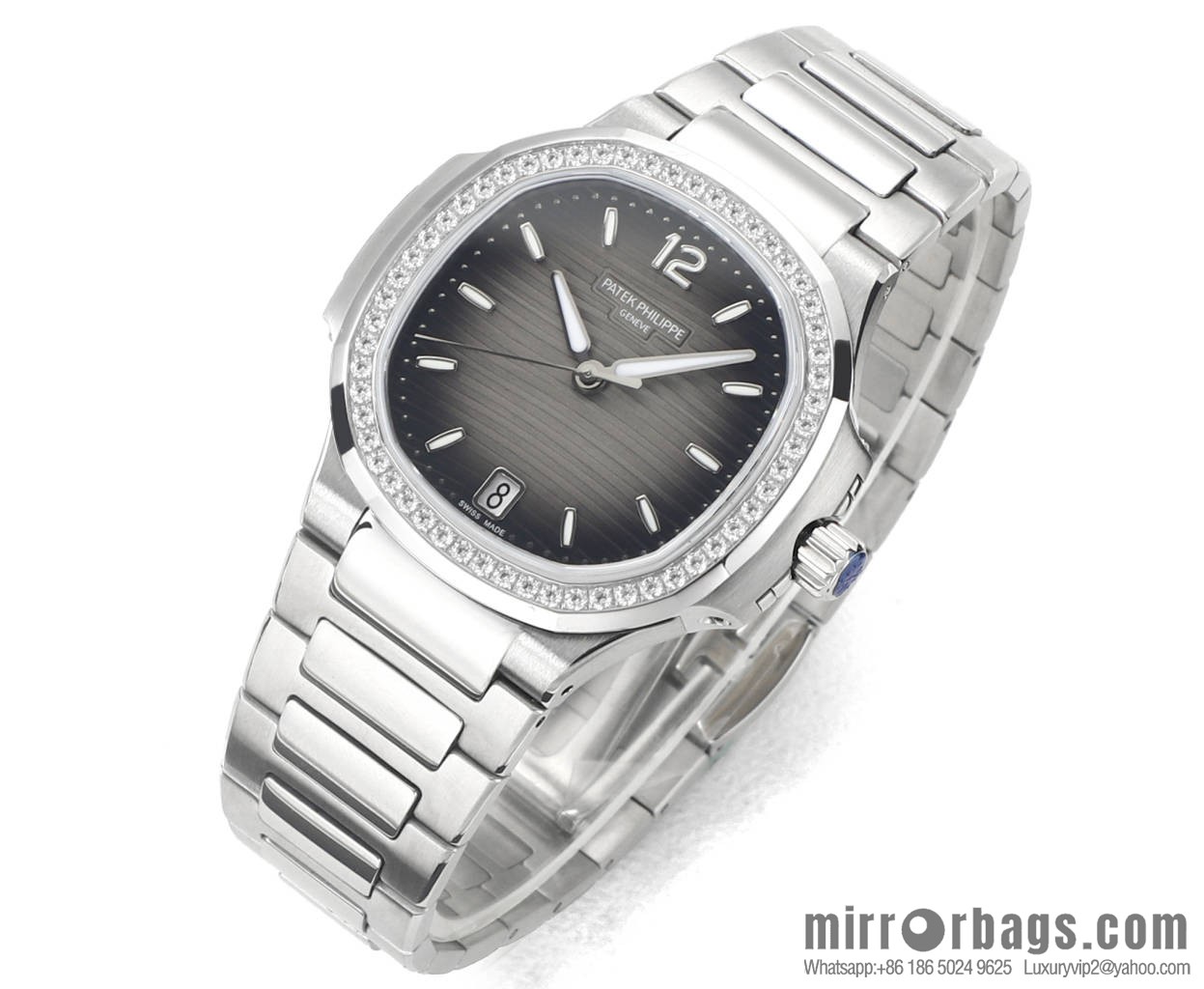 MS Factory New Product!!! Patek Philippe Sports Elegance Series Nautilus Women's 7118 Model 1. New Customized Edition Cal.324SC Integrated Self-winding Movement