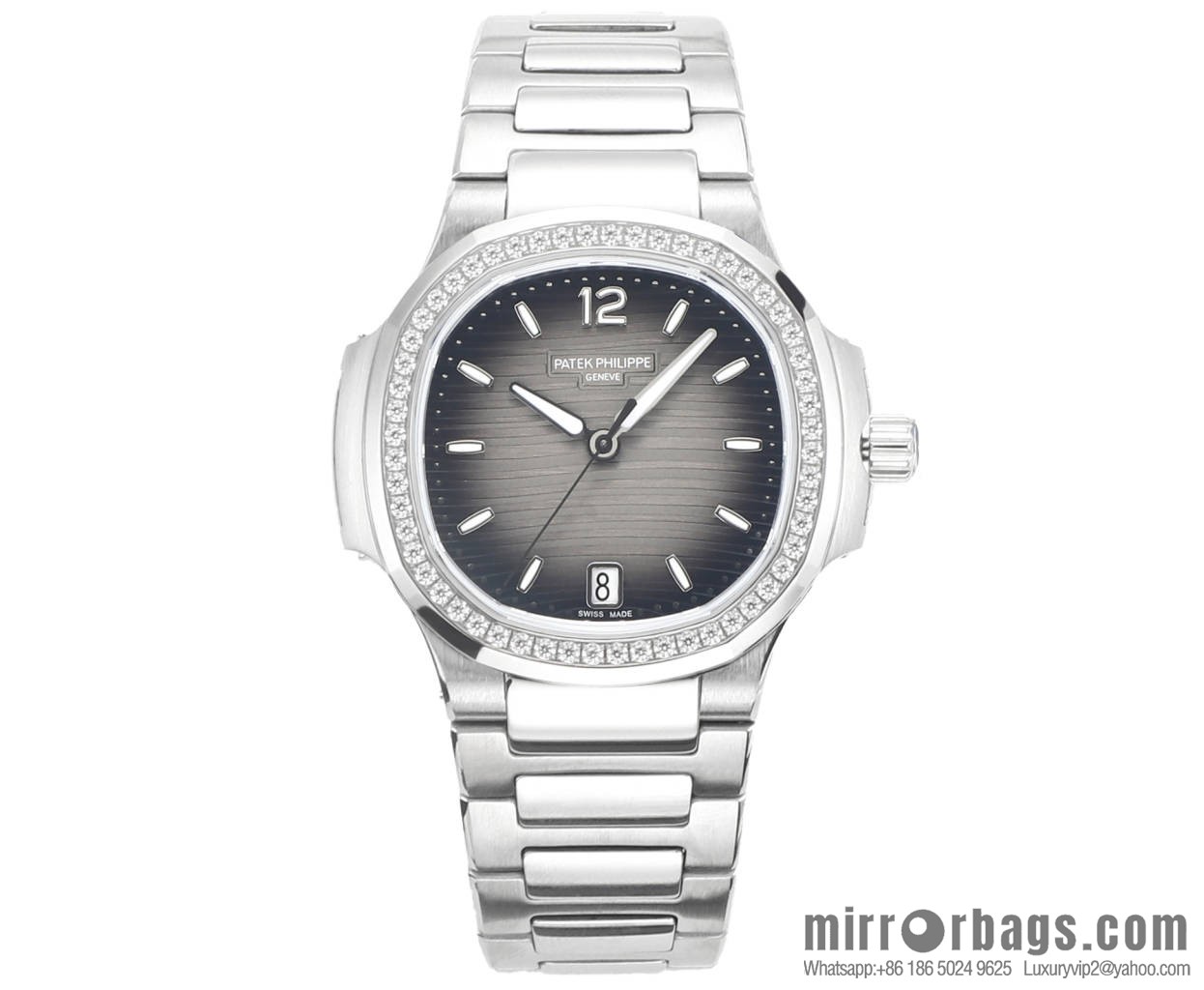 MS Factory New Product!!! Patek Philippe Sports Elegance Series Nautilus Women's 7118 Model 1. New Customized Edition Cal.324SC Integrated Self-winding Movement