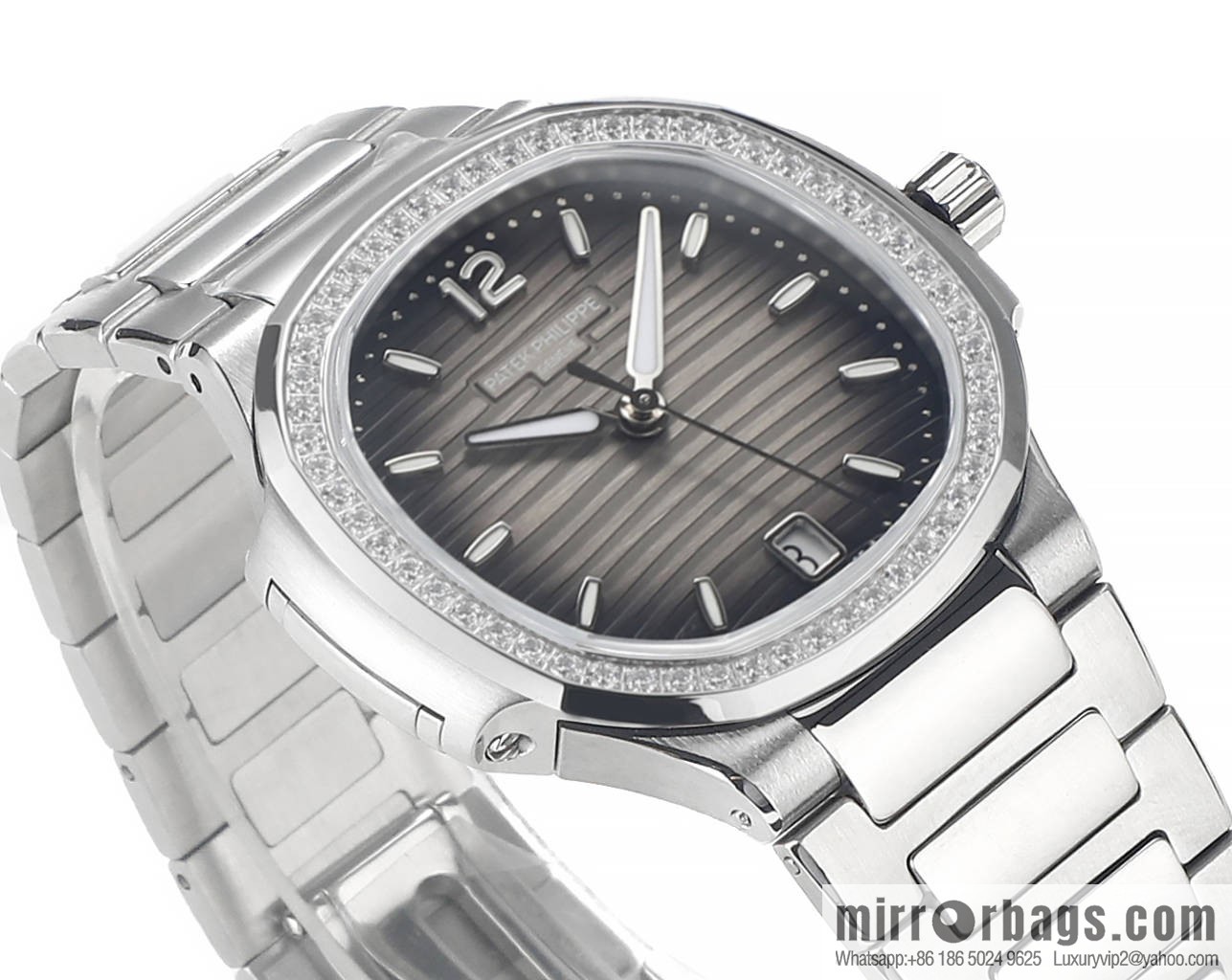 MS Factory New Product!!! Patek Philippe Sports Elegance Series Nautilus Women's 7118 Model 1. New Customized Edition Cal.324SC Integrated Self-winding Movement