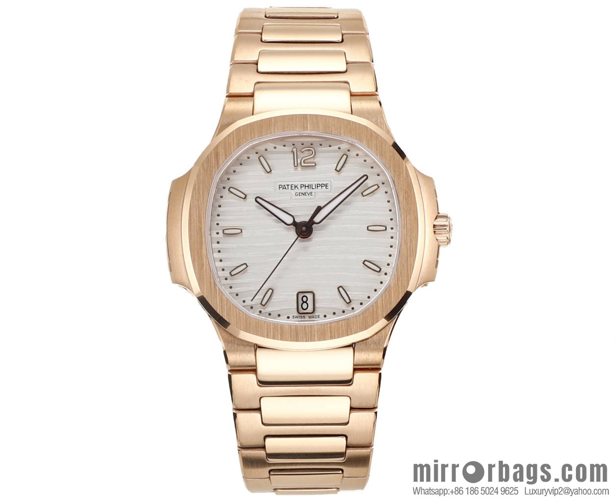 MS Factory New Product!!! Patek Philippe Sports Elegance Series Nautilus Women's 7118 Model 1. New Customized Edition Cal.324SC Integrated Self-winding Movement Watch