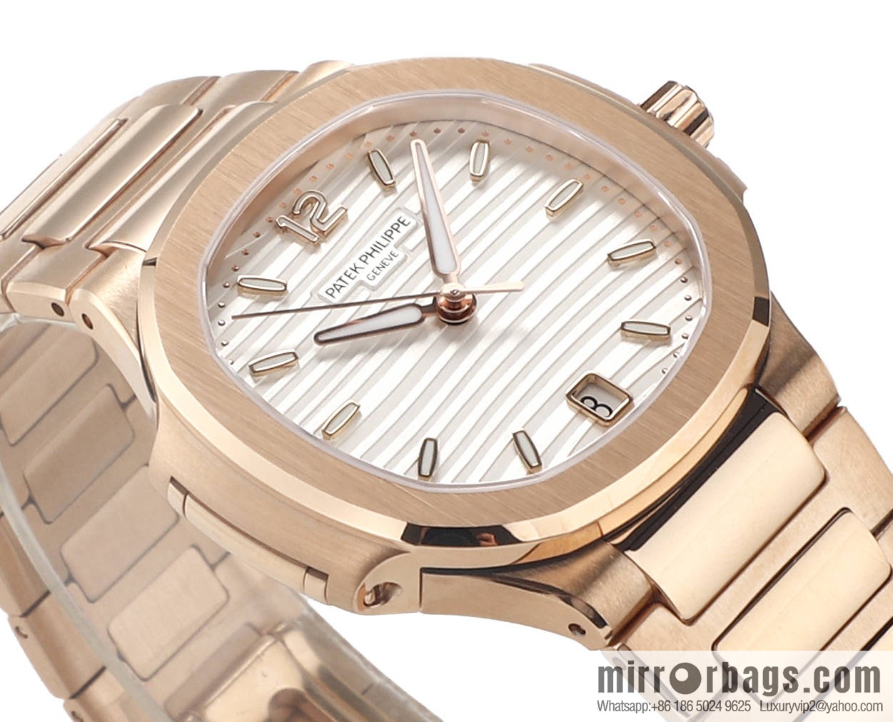 MS Factory New Product!!! Patek Philippe Sports Elegance Series Nautilus Women's 7118 Model 1. New Customized Edition Cal.324SC Integrated Self-winding Movement Watch