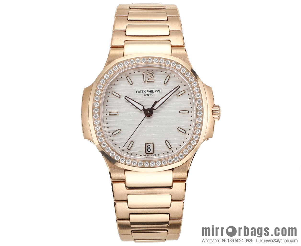 MS Factory New Product!!! Patek Philippe Sports Elegance Series Nautilus Women's 7118 Model 1. New Customized Edition Cal.324SC Integrated Self-winding Movement Watch