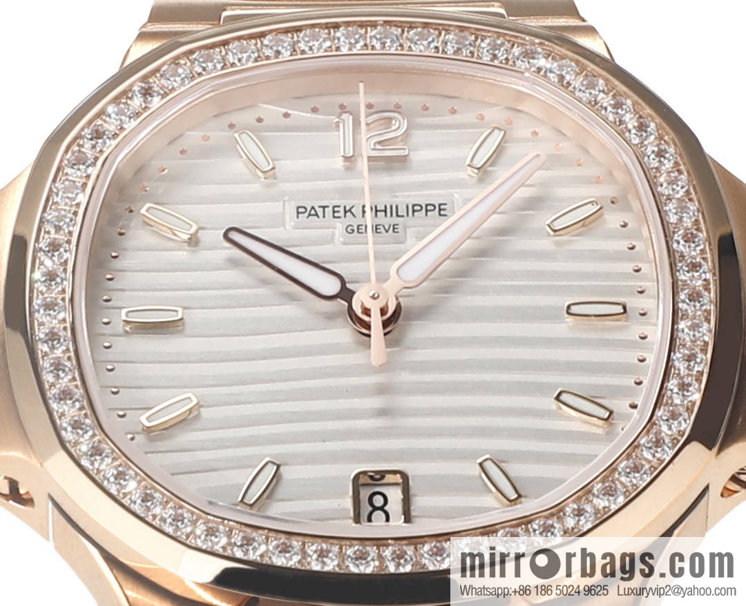 MS Factory New Product!!! Patek Philippe Sports Elegance Series Nautilus Women's 7118 Model 1. New Customized Edition Cal.324SC Integrated Self-winding Movement Watch