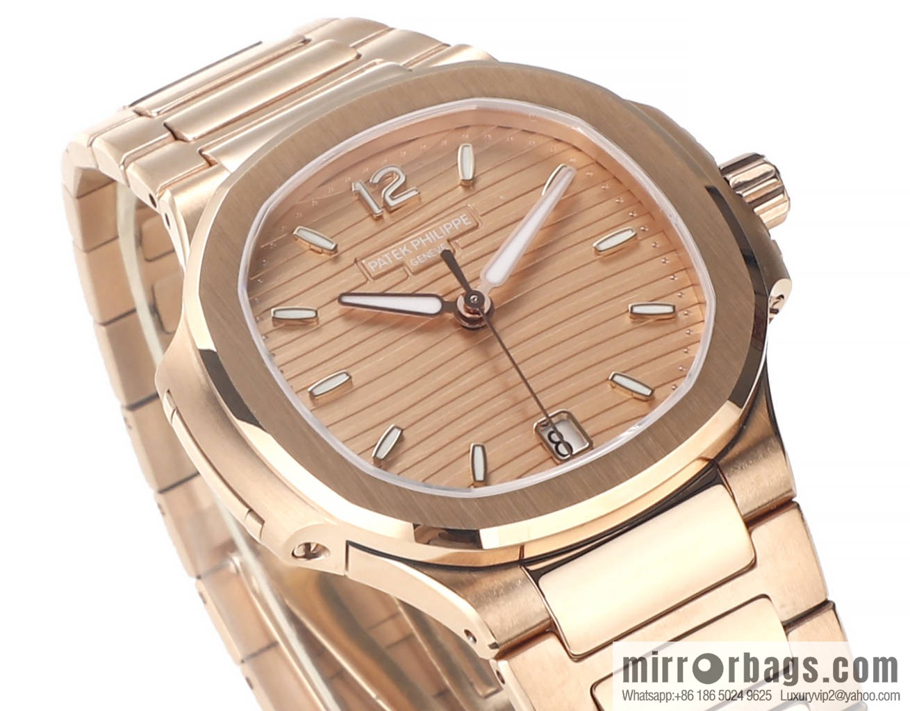 MS Factory New Product!!! Patek Philippe Sports Elegance Series Nautilus Women's 7118 Model 1. New Customized Edition Cal.324SC Integrated Self-winding Movement Watch