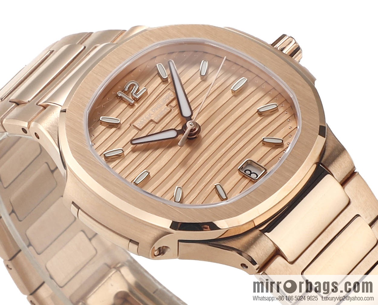 MS Factory New Product!!! Patek Philippe Sports Elegance Series Nautilus Women's 7118 Model 1. New Customized Edition Cal.324SC Integrated Self-winding Movement Watch