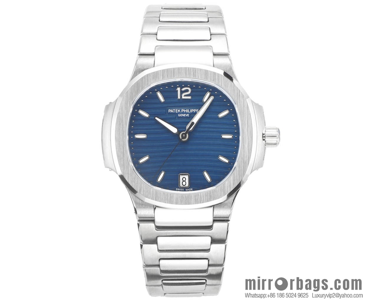 MS Factory New Product!!! Patek Philippe Sports Elegance Series Nautilus Women's 7118 Model 1. New Customized Edition Cal.324SC Integrated Self-winding Movement