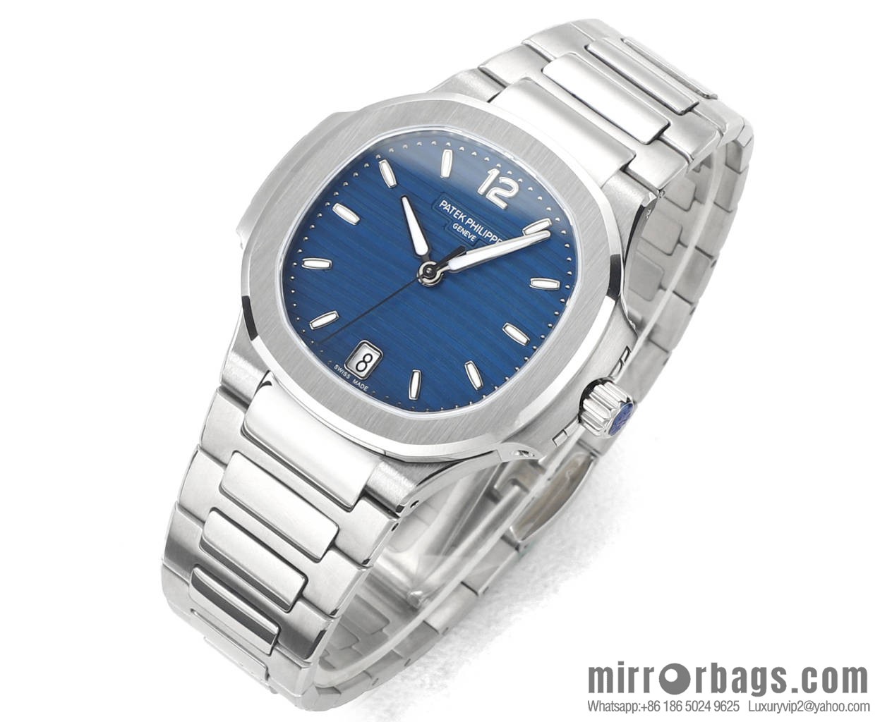 MS Factory New Product!!! Patek Philippe Sports Elegance Series Nautilus Women's 7118 Model 1. New Customized Edition Cal.324SC Integrated Self-winding Movement