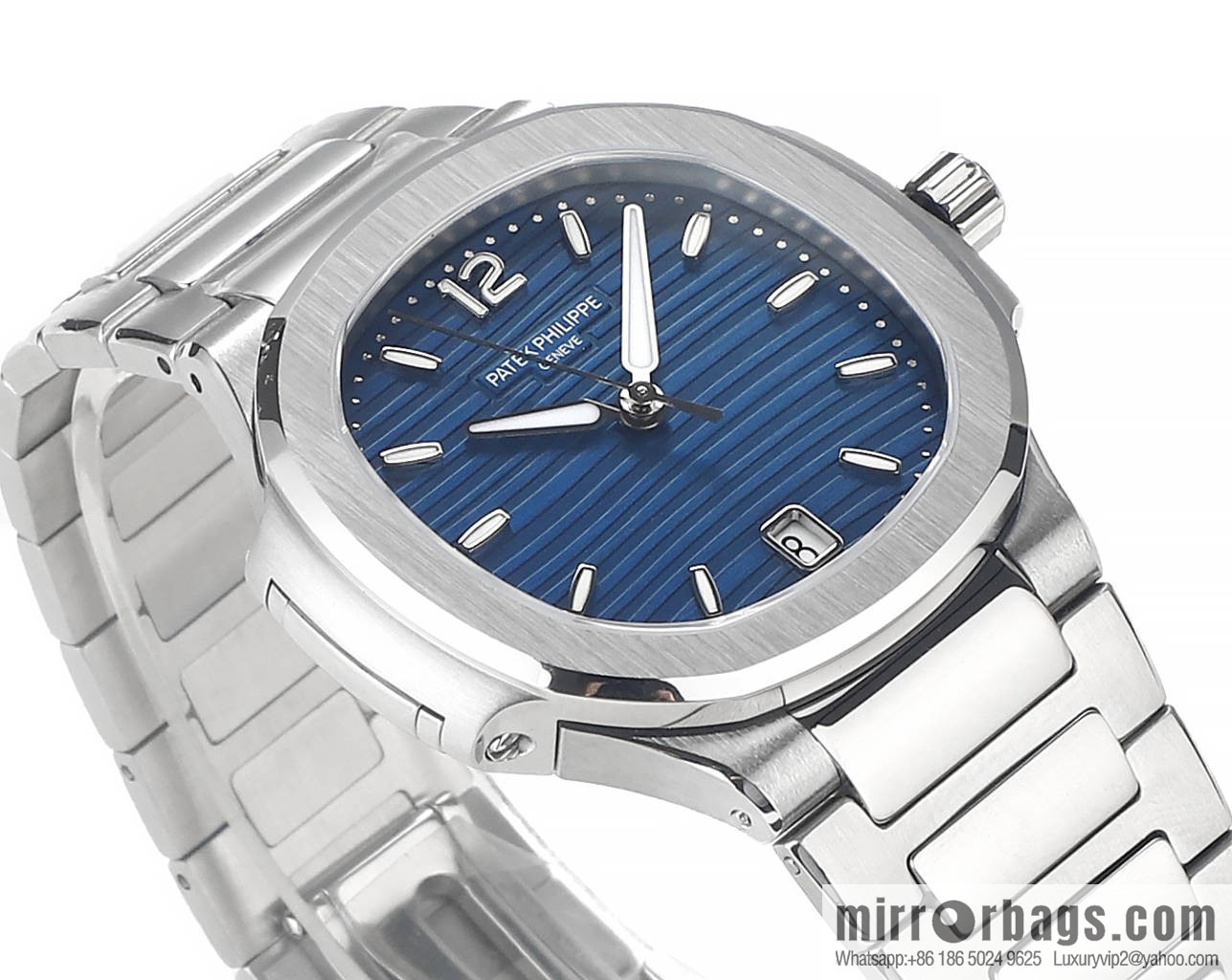 MS Factory New Product!!! Patek Philippe Sports Elegance Series Nautilus Women's 7118 Model 1. New Customized Edition Cal.324SC Integrated Self-winding Movement