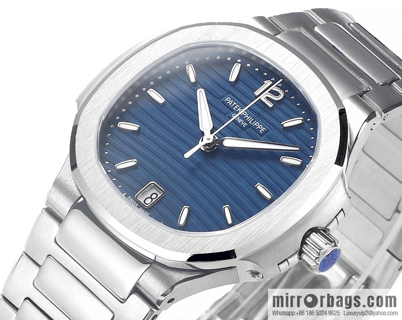 MS Factory New Product!!! Patek Philippe Sports Elegance Series Nautilus Women's 7118 Model 1. New Customized Edition Cal.324SC Integrated Self-winding Movement