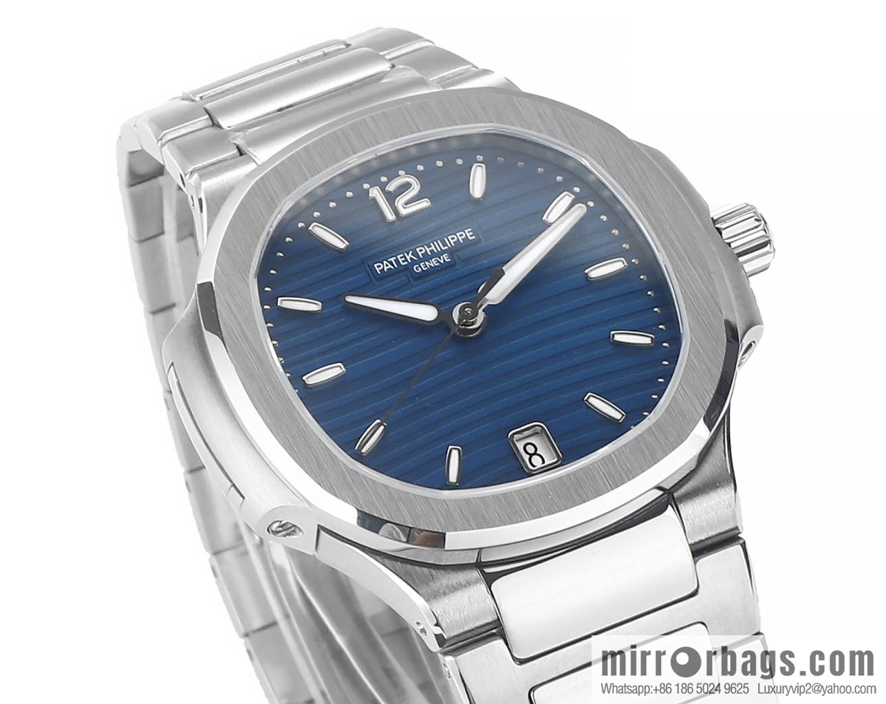 MS Factory New Product!!! Patek Philippe Sports Elegance Series Nautilus Women's 7118 Model 1. New Customized Edition Cal.324SC Integrated Self-winding Movement