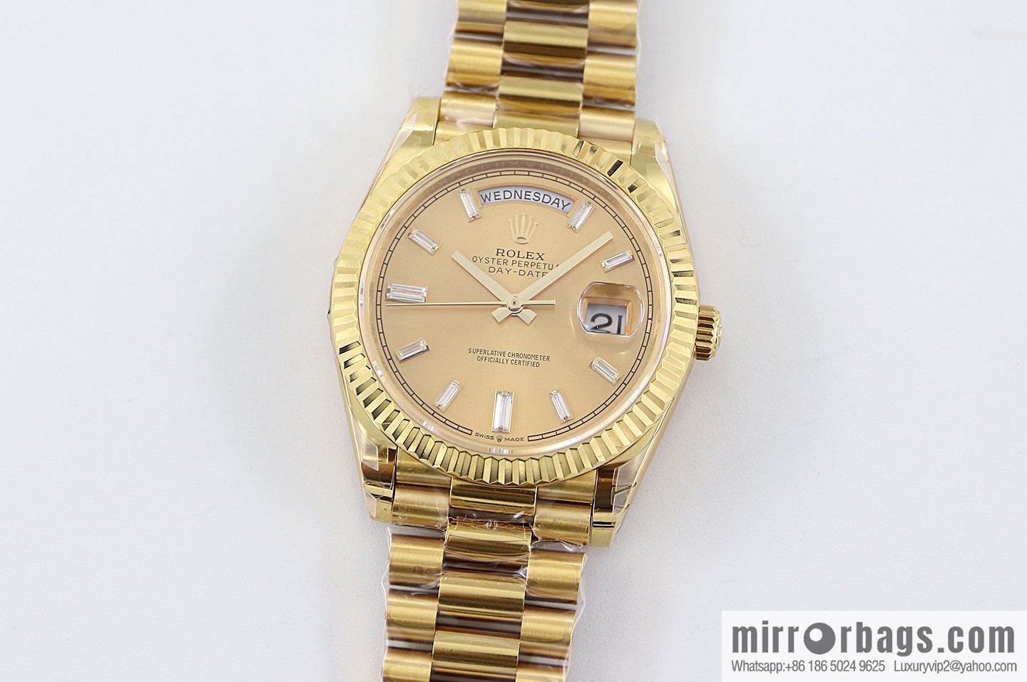 TWS new product, double calendar Rolex week log type, size 40Mm with 2836 automatic mechanical watch