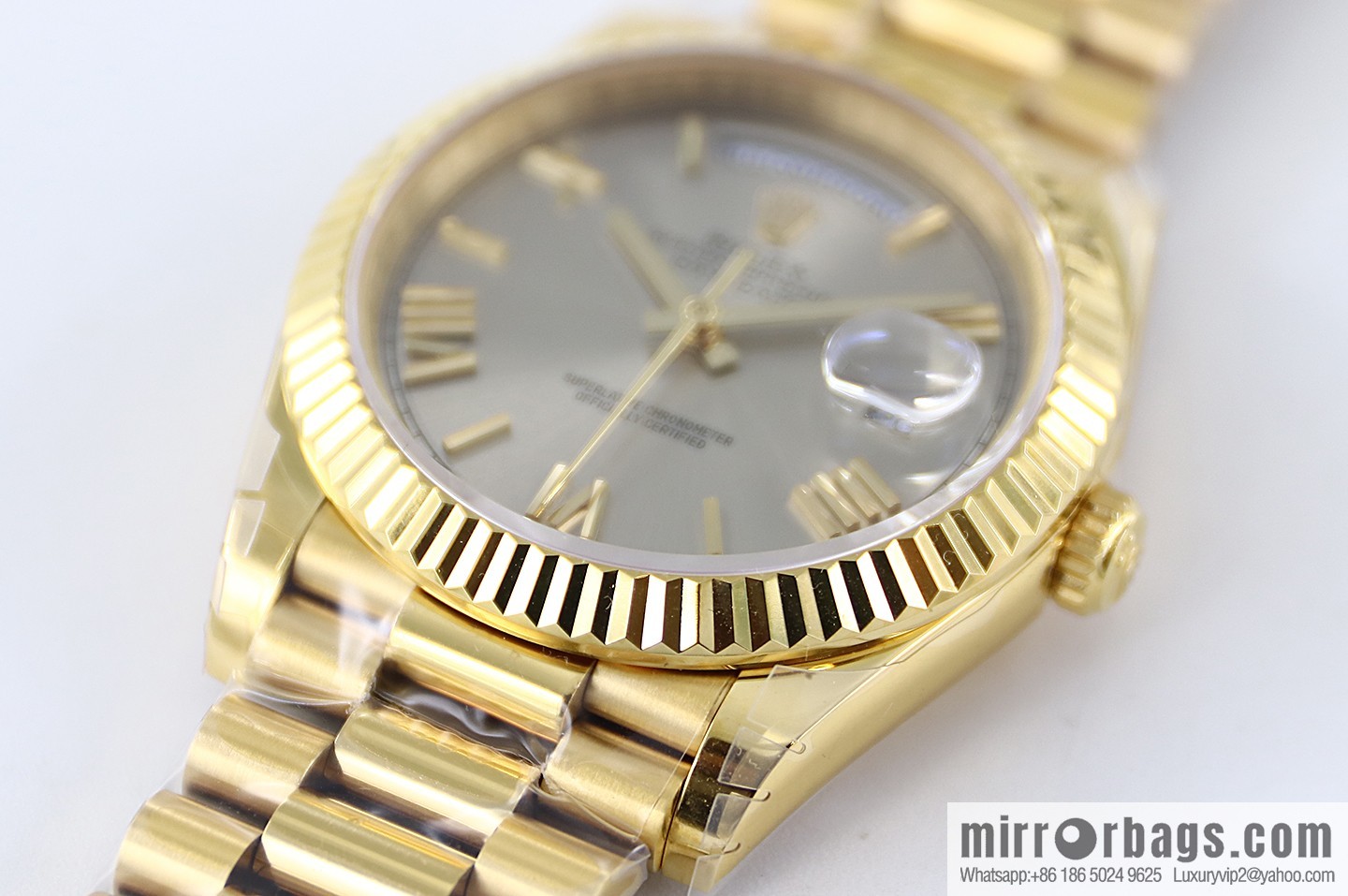 TWS new product, double calendar Rolex week log type, size 40Mm with 2836 automatic mechanical watch