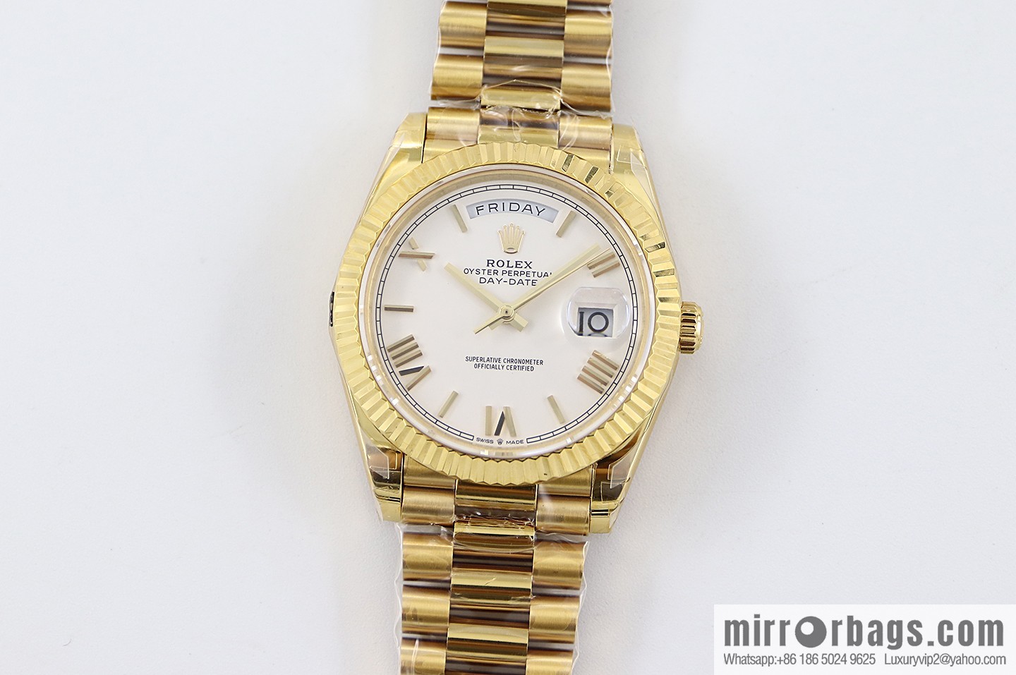 TWS new product, double calendar Rolex week log type, size 40Mm with 2836 automatic mechanical watch