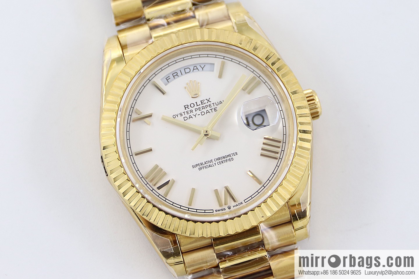 TWS new product, double calendar Rolex week log type, size 40Mm with 2836 automatic mechanical watch