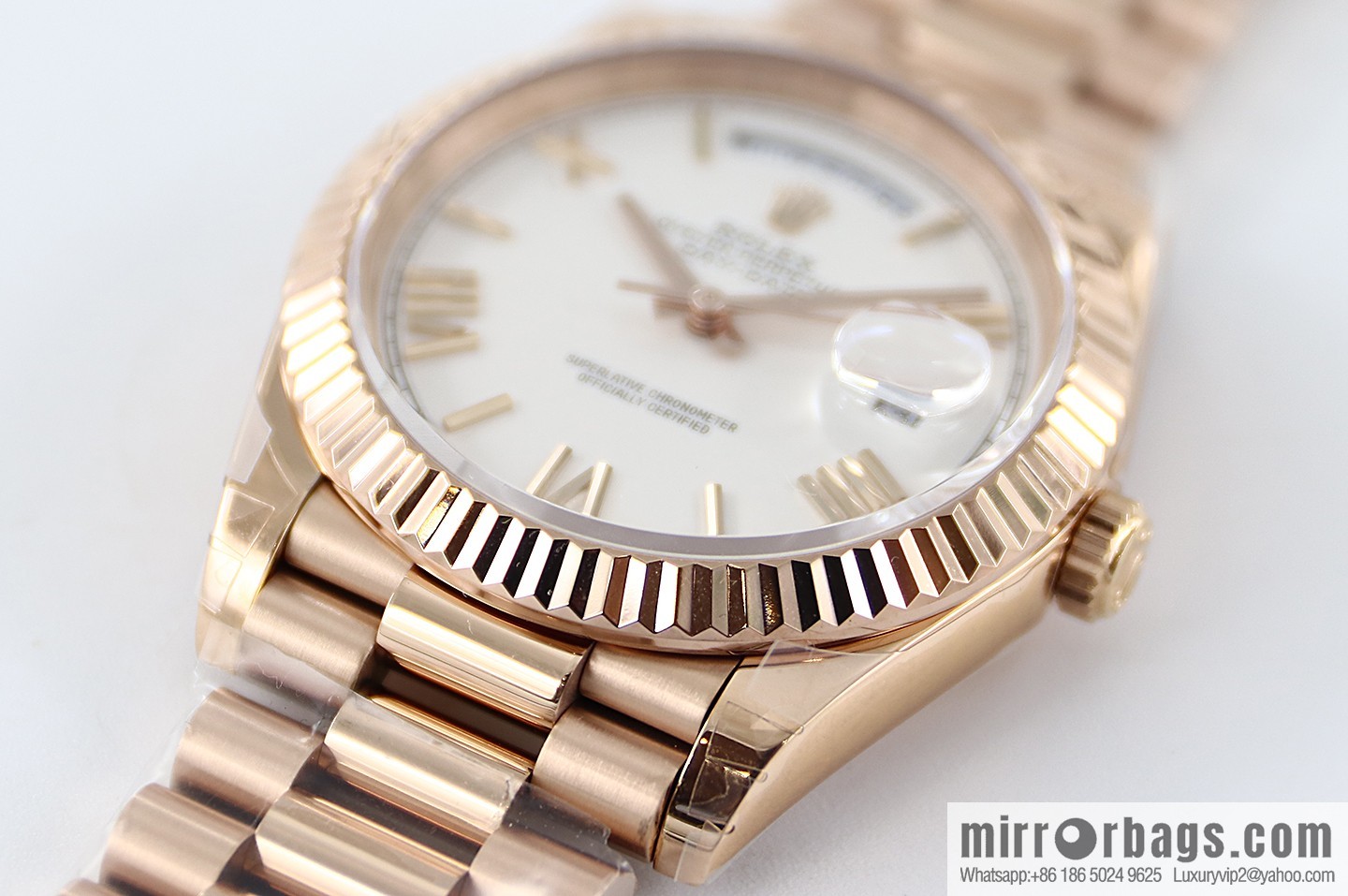 TWS new product, double calendar Rolex week log type, size 40Mm with 2836 automatic mechanical watch