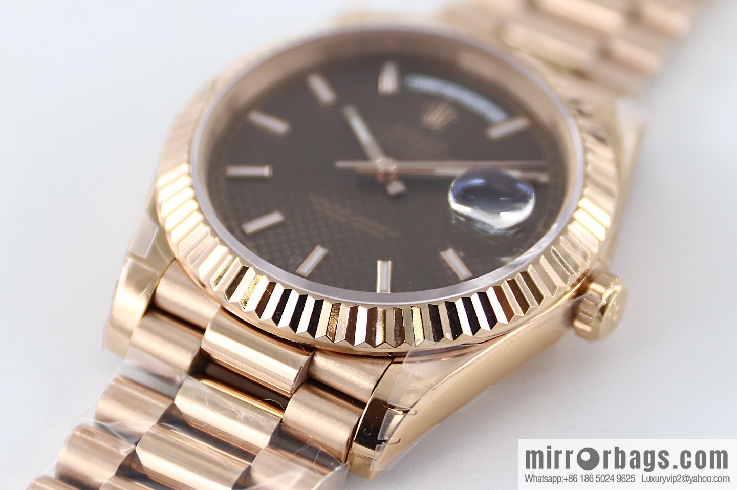 TWS new product, double calendar Rolex week log type, size 40Mm with 2836 automatic mechanical watch