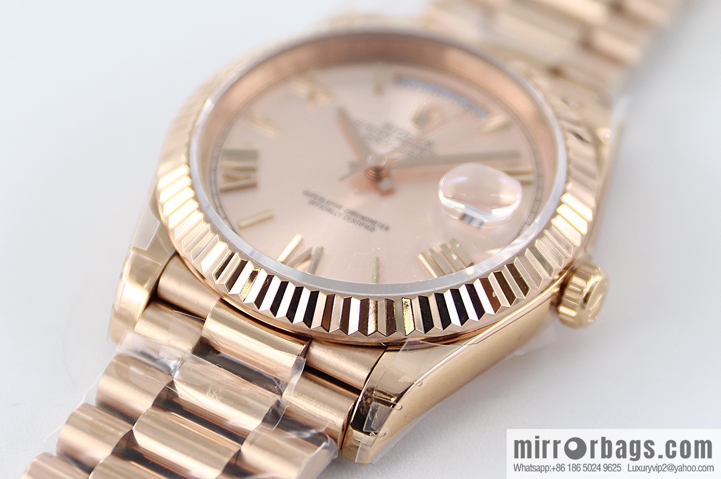 TWS new product, double calendar Rolex week log type, size 40Mm with 2836 automatic mechanical watch