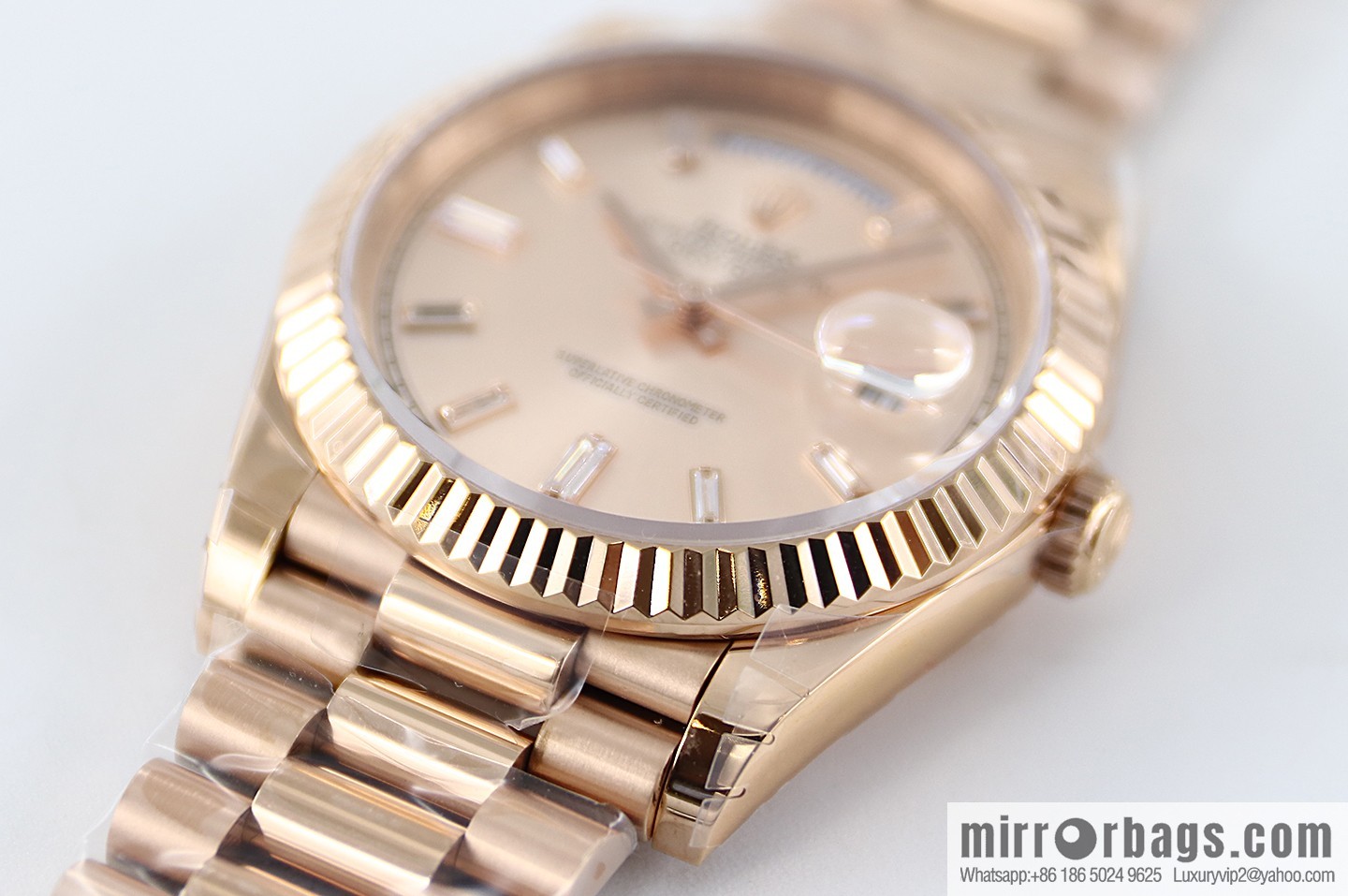 TWS new product, double calendar Rolex week log type, size 40Mm with 2836 automatic mechanical watch