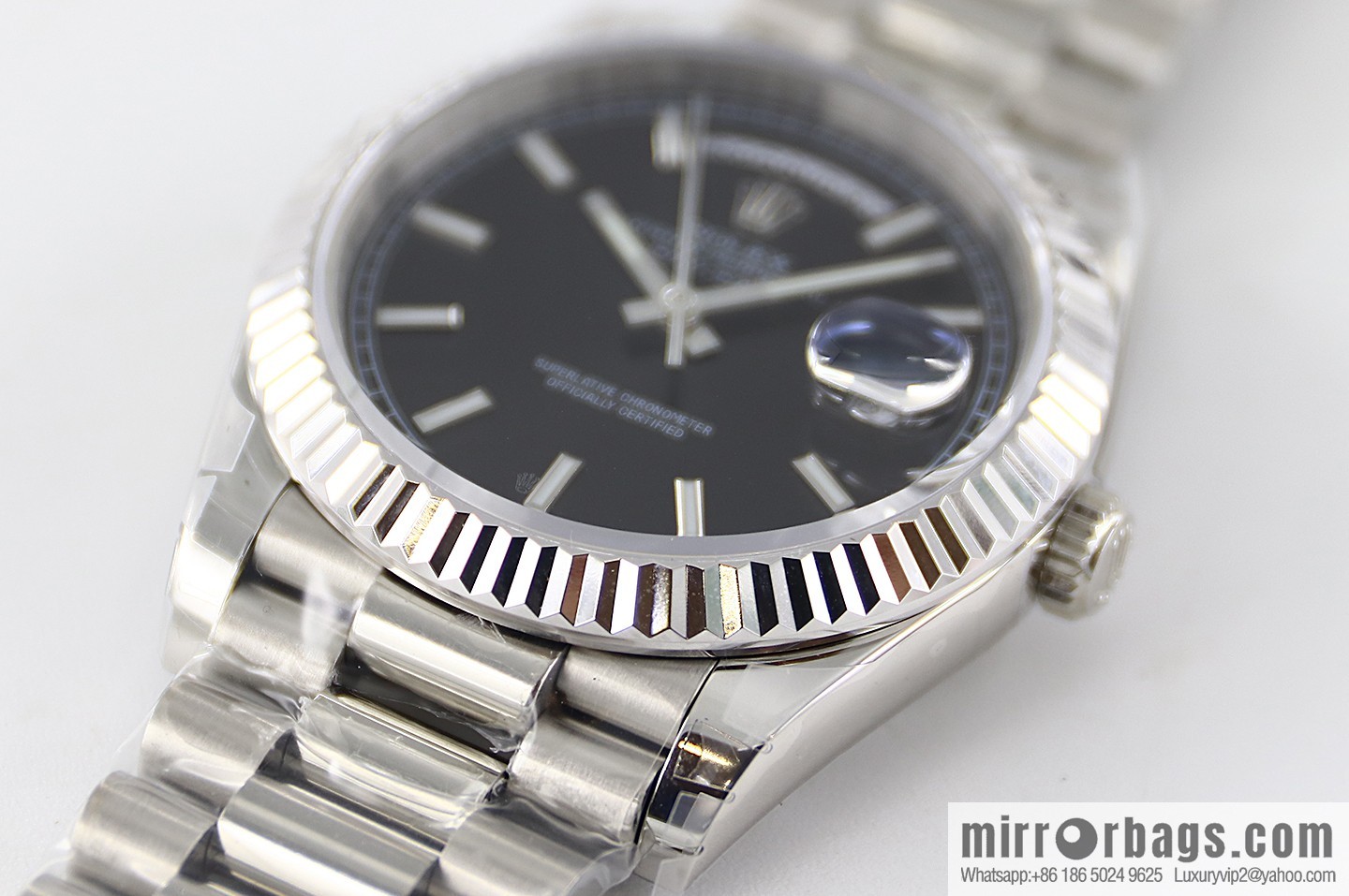 TWS new product, double calendar Rolex week log type, size 40Mm with 2836 automatic mechanical watch