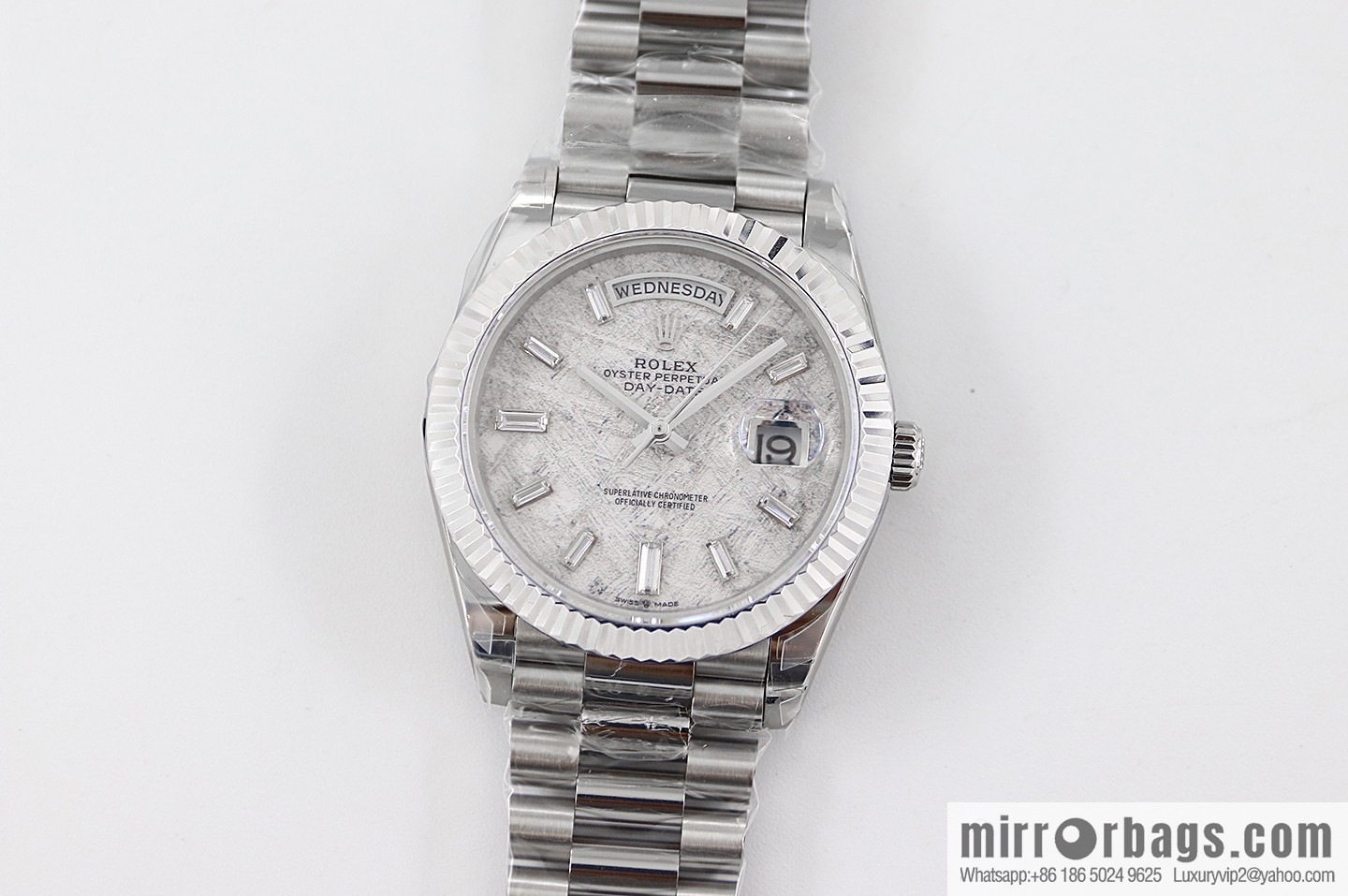 TWS new product, double calendar Rolex week log type, size 40Mm with 2836 automatic mechanical watch