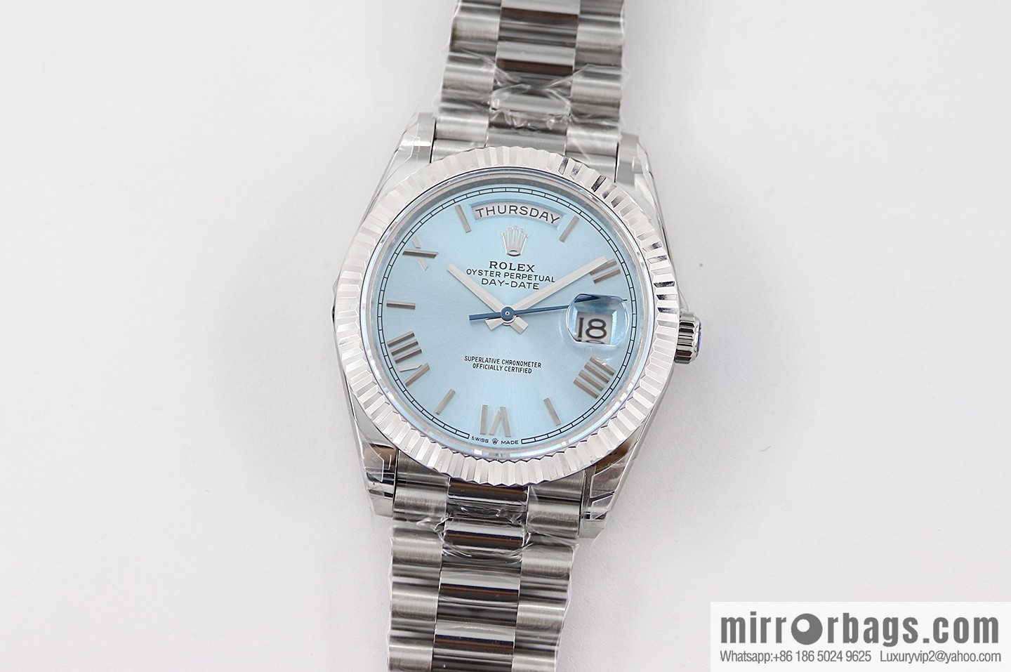 TWS new product, double calendar Rolex week log type, size 40Mm with 2836 automatic mechanical watch