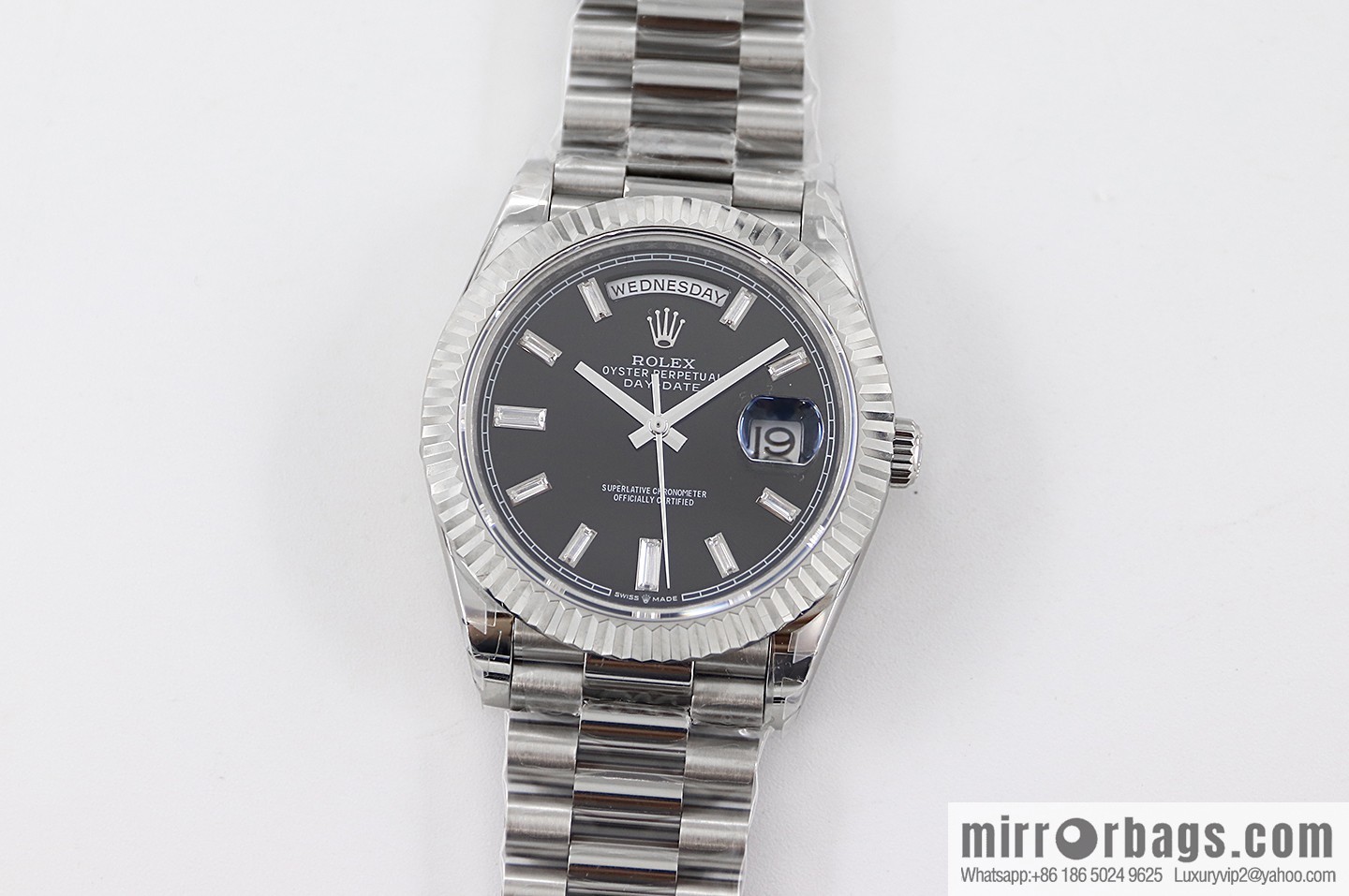 TWS new product, double calendar Rolex week log type, size 40Mm with 2836 automatic mechanical watch