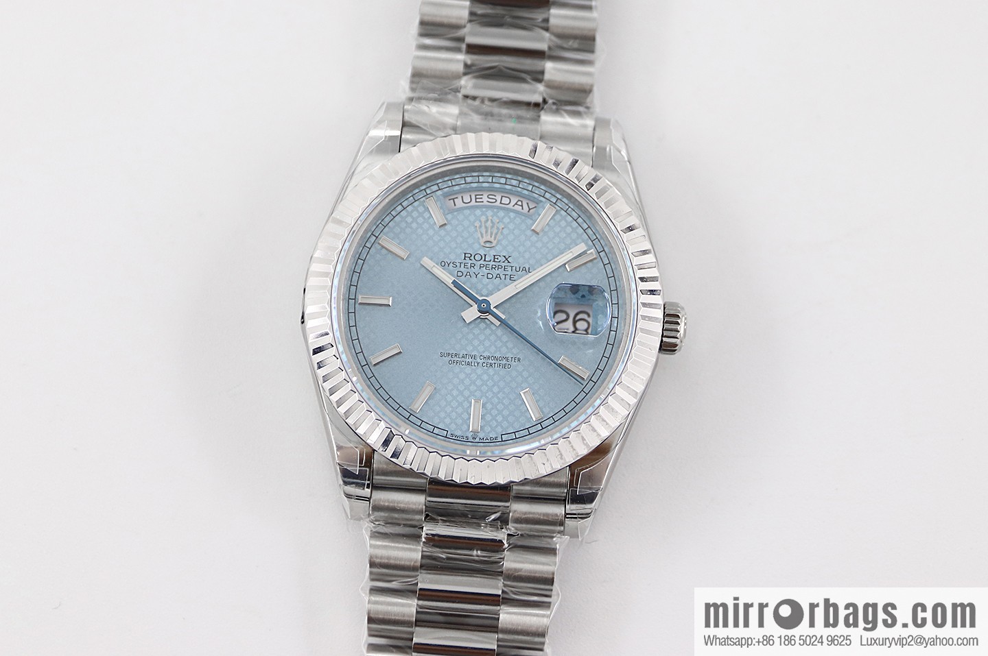 TWS new product, double calendar Rolex week log type, size 40Mm with 2836 automatic mechanical watch