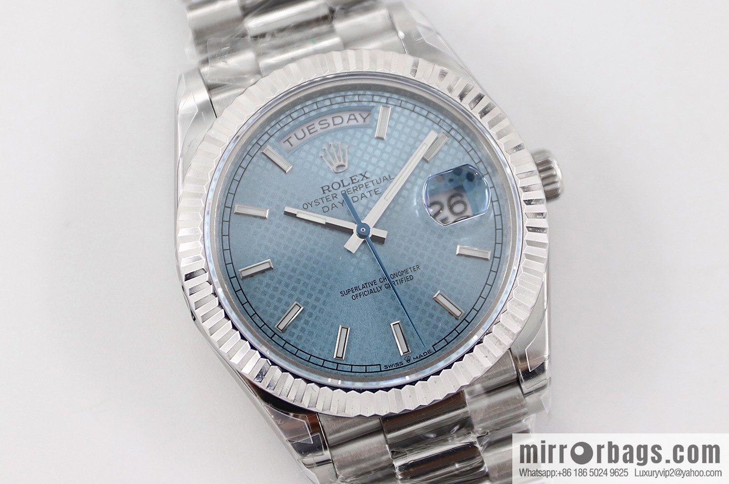 TWS new product, double calendar Rolex week log type, size 40Mm with 2836 automatic mechanical watch