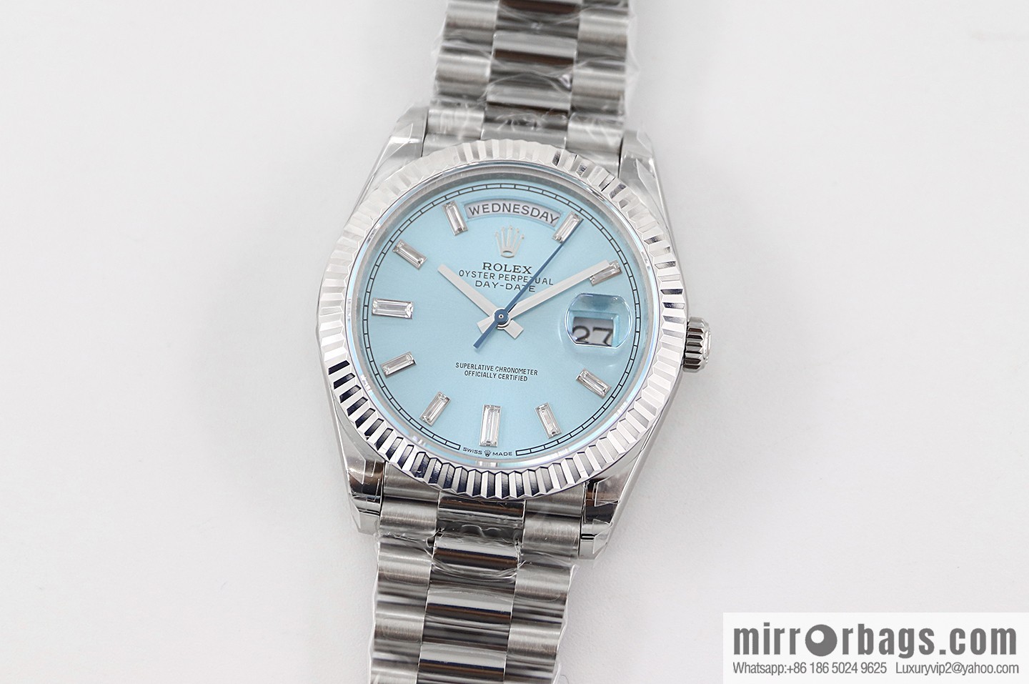 TWS new product, double calendar Rolex week log type, size 40Mm with 2836 automatic mechanical watch