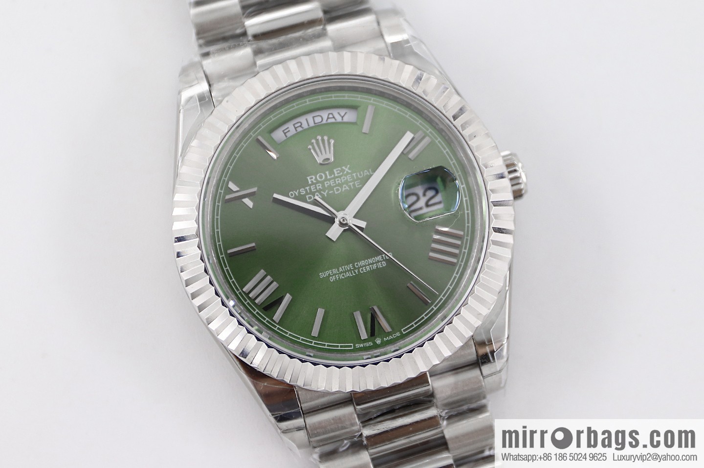 TWS new product, double calendar Rolex week log type, size 40Mm with 2836 automatic mechanical watch