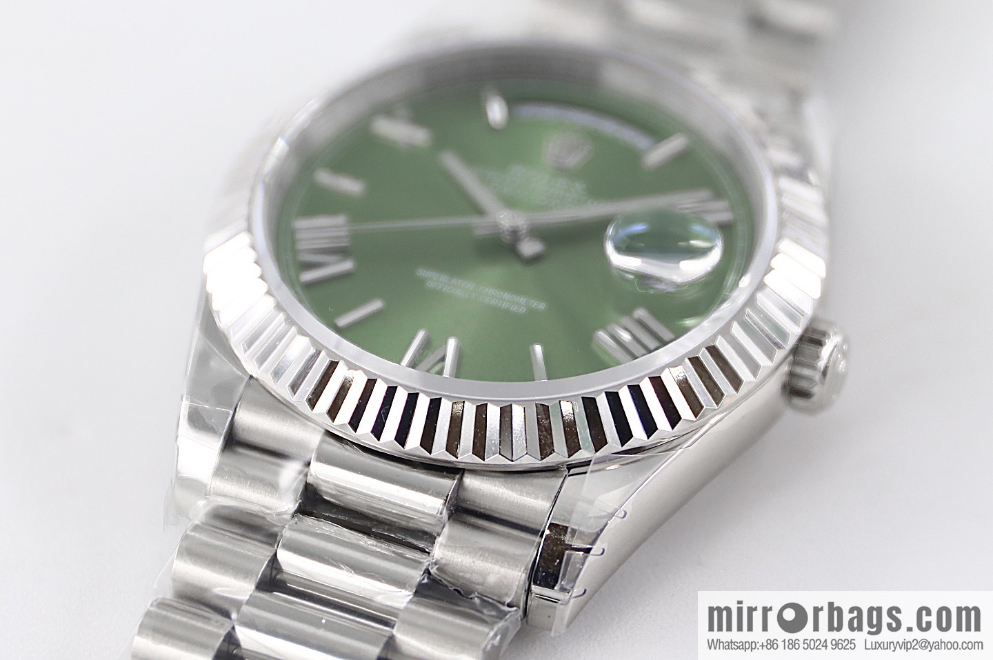 TWS new product, double calendar Rolex week log type, size 40Mm with 2836 automatic mechanical watch