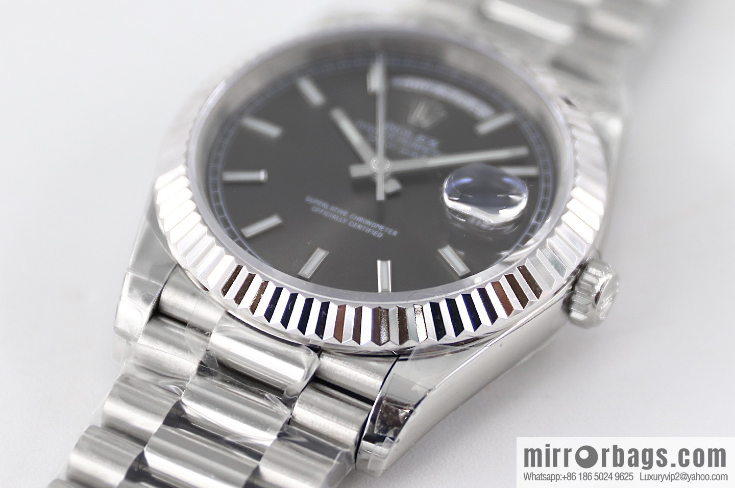 TWS new product, double calendar Rolex week log type, size 40Mm with 2836 automatic mechanical watch