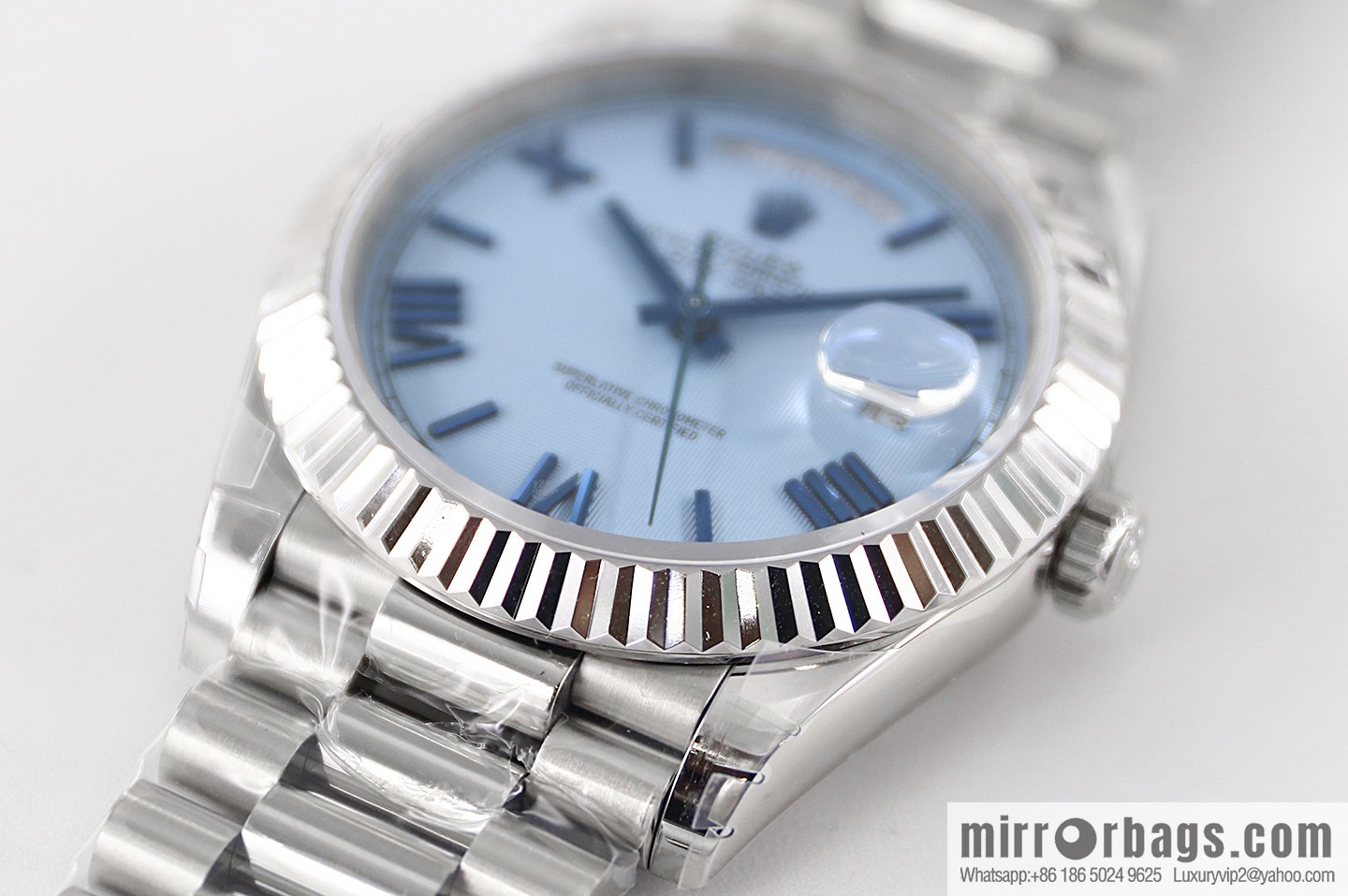 TWS new product, double calendar Rolex week log type, size 40Mm with 2836 automatic mechanical watch