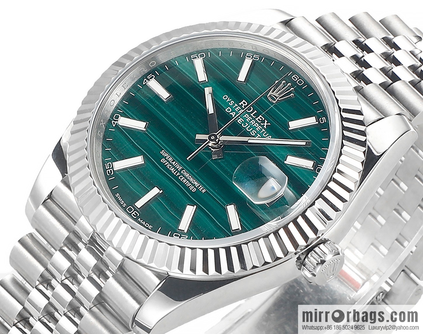 F8 new 🌈 Rolex 41 log natural gemstone plate custom series 3235 integrated movement five watches