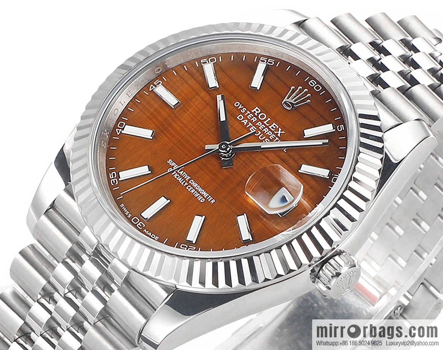 F8 new 🌈 Rolex 41 log natural gemstone plate custom series 3235 integrated movement five watches