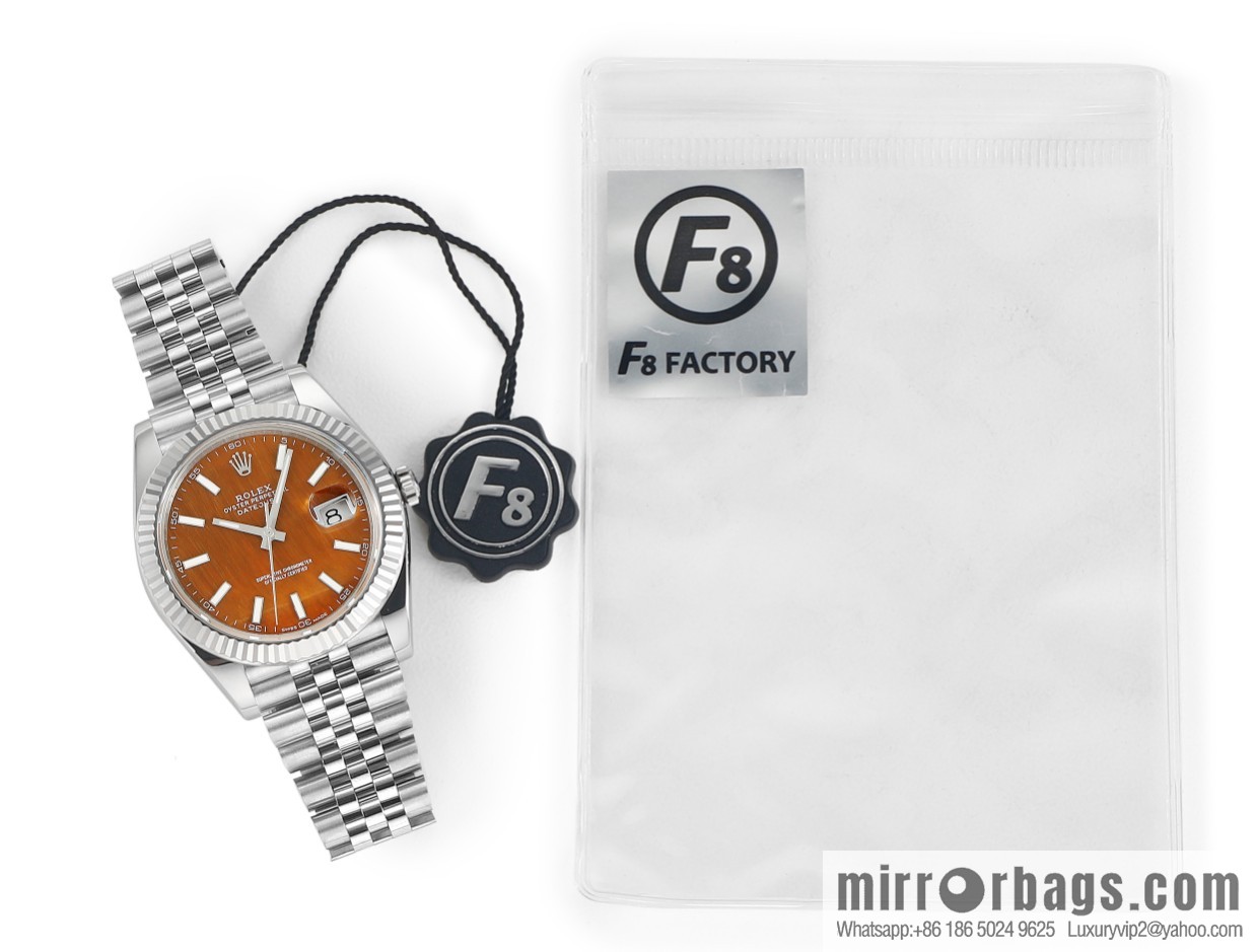 F8 new 🌈 Rolex 41 log natural gemstone plate custom series 3235 integrated movement five watches