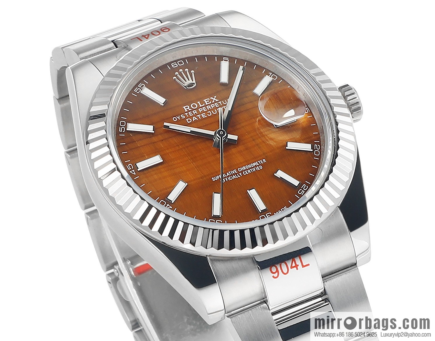 F8 new 🌈 Rolex 41 log natural gemstone plate custom series original size 41mm3235 integrated movement three watches