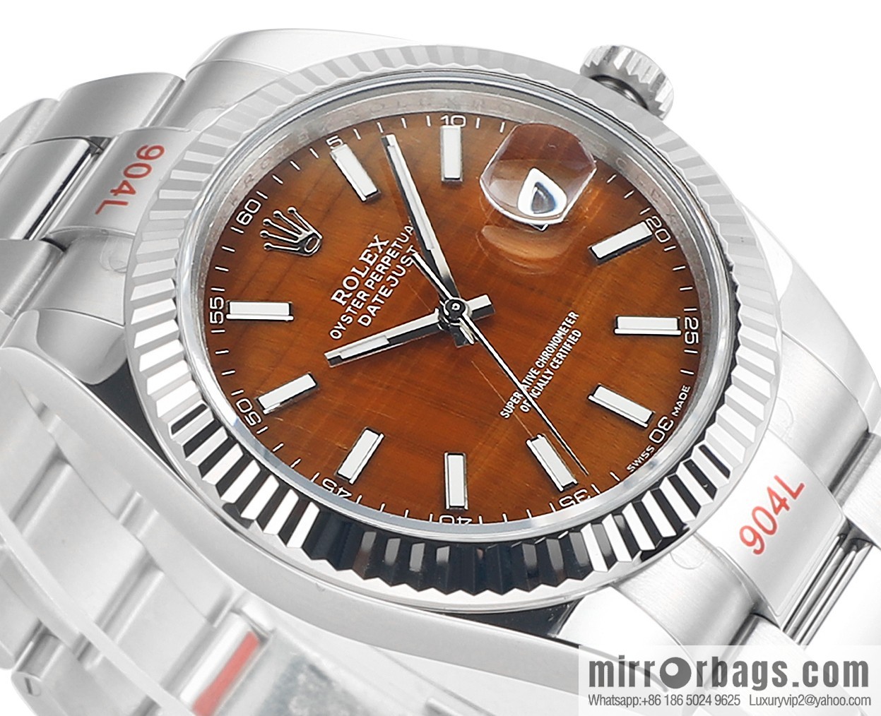 F8 new 🌈 Rolex 41 log natural gemstone plate custom series original size 41mm3235 integrated movement three watches