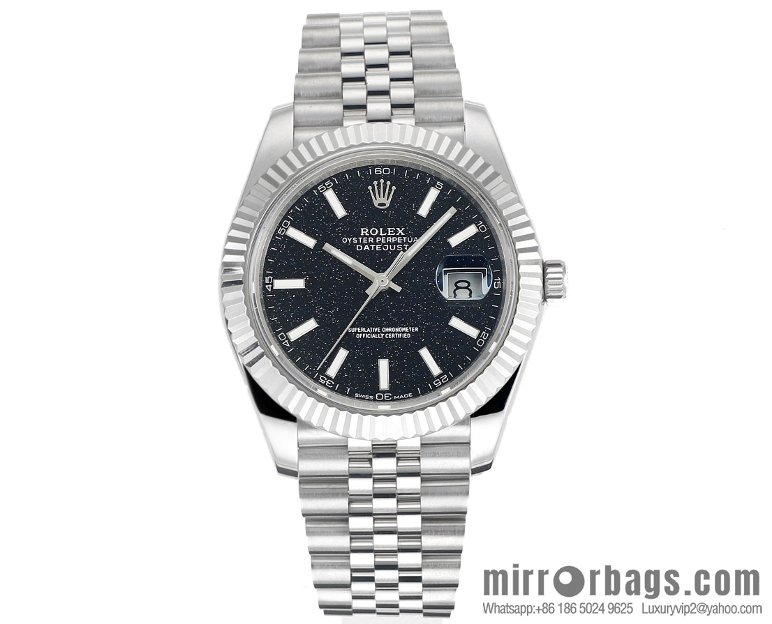 F8 new 🌈 Rolex 41 log natural gemstone plate custom series 3235 integrated movement five watches