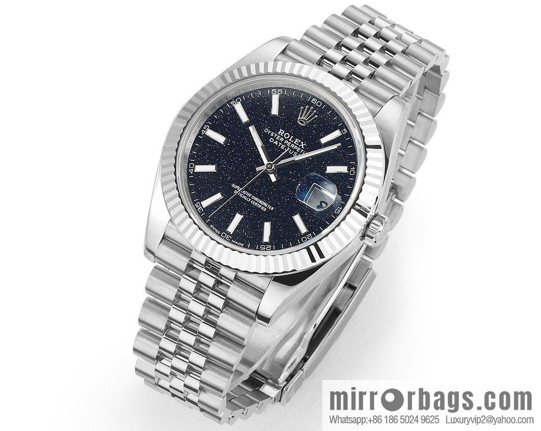 F8 new 🌈 Rolex 41 log natural gemstone plate custom series 3235 integrated movement five watches