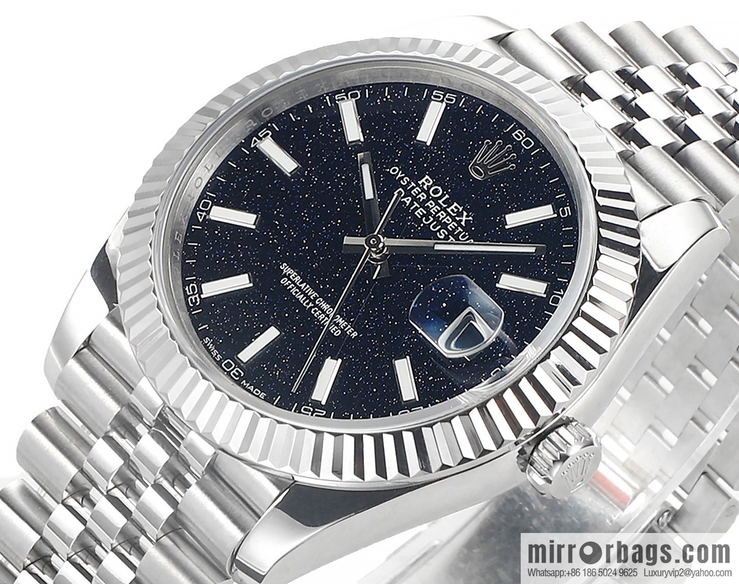 F8 new 🌈 Rolex 41 log natural gemstone plate custom series 3235 integrated movement five watches